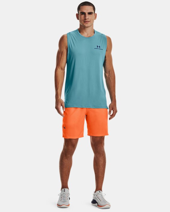 Men's UA Vanish Woven Shorts in Orange image number 2